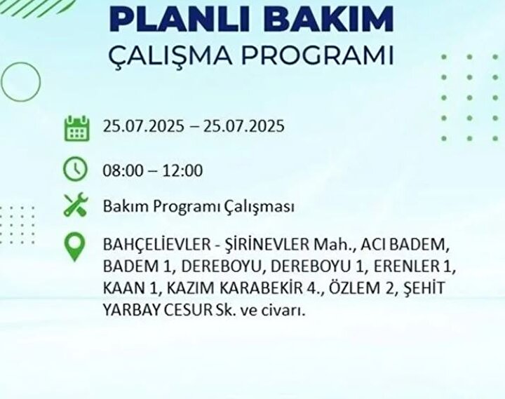 İstanbul Elektrik Kesintisi
