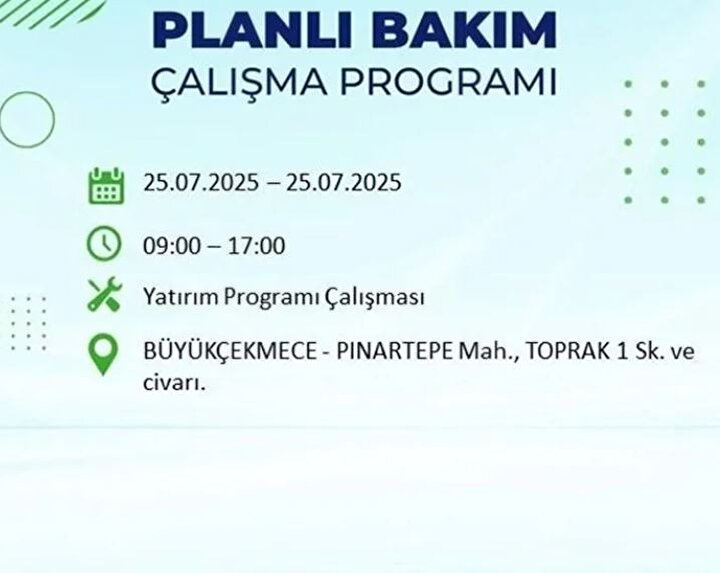 Büyükçekmece Elektrik Kesintisi