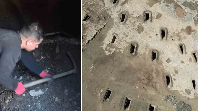 tum gozler oraya cevrildi adiyamanda 40 odaya girildi vurulan her kazmada bir parca hazine cikti RdYubeJN