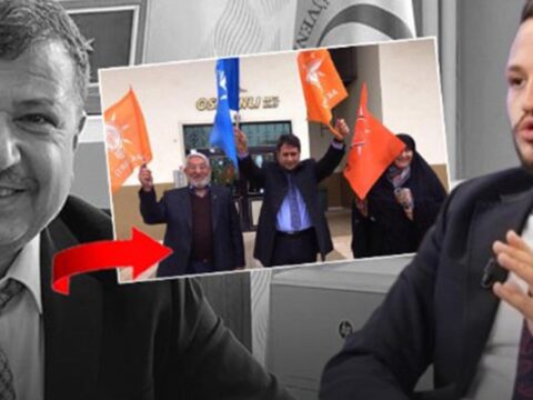 AKP’li Milletvekilinden Osmanlı Apartmanı Önünde Sıradışı Paylaşım